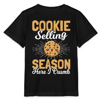 Pfadfinderkeks-Händler - Stanley/Stella Kinder T-Shirt MINI CREATOR  - Schwarz - Vorne - Mikhail (115cm)