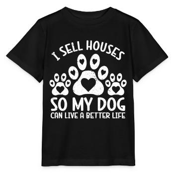 Real Estate Agents Real Estate Agents - Stanley/Stella MINI CREATOR Kids’ T-Shirt - black - Front - Mikhail (115cm)