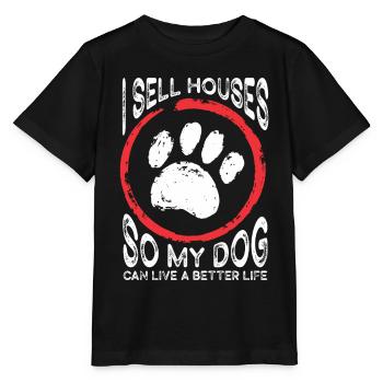 Real Estate Agents Real Estate Agents - Stanley/Stella MINI CREATOR Kids’ T-Shirt - black - Front - Mikhail (115cm)