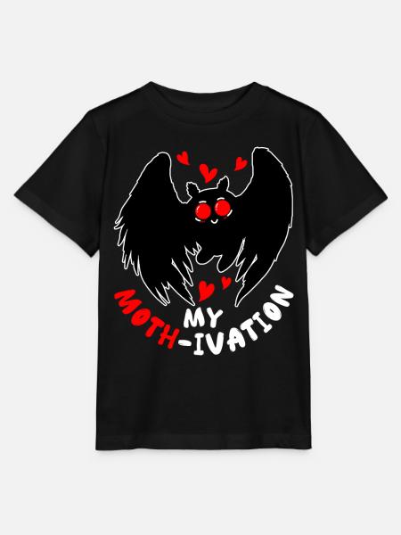 Mothman Kryptide Kryptozoologie - Stanley/Stella Kinder T-Shirt MINI CREATOR  - Schwarz