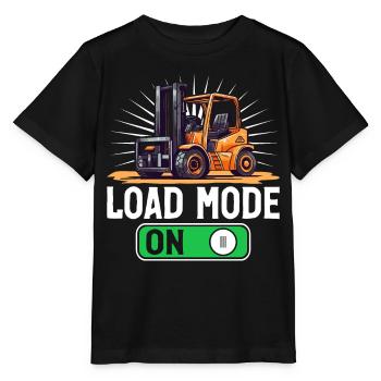 Forklift Driver Forklift Driver - Stanley/Stella MINI CREATOR Kids’ T-Shirt - black - Front - Mikhail (115cm)