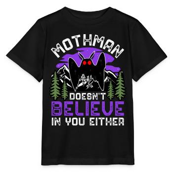 Cryptozoologie cryptide - T-shirt bio MINI CREATOR Stanley/Stella Enfant - noir - Devant - Mikhail (115cm)