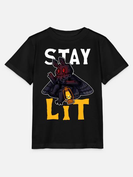 Mothman Kryptide Kryptozoologie - Stanley/Stella Kinder T-Shirt MINI CREATOR  - Schwarz