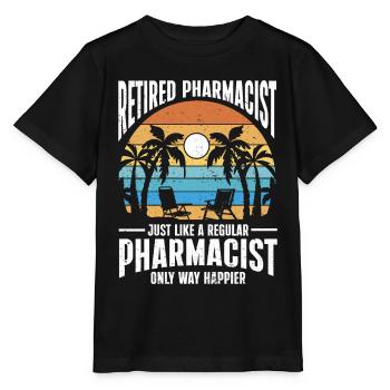 Apotheker Geschenk Apotheke - Stanley/Stella Kinder T-Shirt MINI CREATOR  - Schwarz - Vorne - Mikhail (115cm)