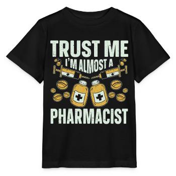 Apotheker Geschenk Apotheke - Stanley/Stella Kinder T-Shirt MINI CREATOR  - Schwarz - Vorne - Mikhail (115cm)