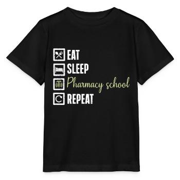 Apotheker Geschenk Apotheke - Stanley/Stella Kinder T-Shirt MINI CREATOR  - Schwarz - Vorne - Mikhail (115cm)