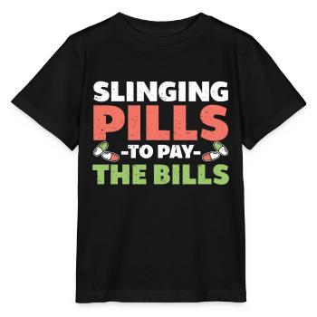 Apotheker Geschenk Apotheke - Stanley/Stella Kinder T-Shirt MINI CREATOR  - Schwarz - Vorne - Mikhail (115cm)