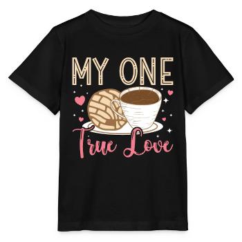 Conchas My One True Love Cuisine mexicaine Pain sucré - T-shirt bio MINI CREATOR Stanley/Stella Enfant - noir - Devant - Mikhail (115cm)