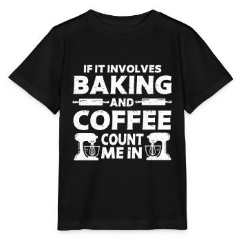 Bäcker Geschenk Backen für Bäcker - Stanley/Stella Kinder T-Shirt MINI CREATOR  - Schwarz - Vorne - Mikhail (115cm)