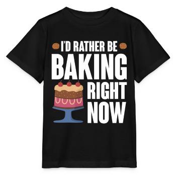 Chef Pâtissier Pâtisserie Boulanger Pâtisserie Pâtisserie - T-shirt bio MINI CREATOR Stanley/Stella Enfant - noir - Devant - Mikhail (115cm)