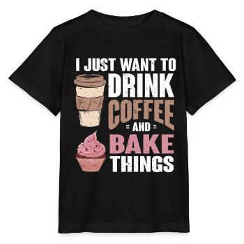 Chef Pâtissier Pâtisserie Boulanger Pâtisserie Pâtisserie - T-shirt bio MINI CREATOR Stanley/Stella Enfant - noir - Devant - Mikhail (115cm)