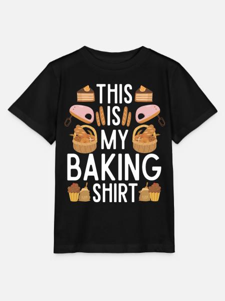 Bäcker Geschenk Backen für Bäcker - Stanley/Stella Kinder T-Shirt MINI CREATOR - Schwarz