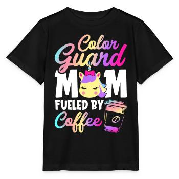 Weibliche Fahnenwache - Stanley/Stella Kinder T-Shirt MINI CREATOR  - Schwarz - Vorne - Mikhail (115cm)