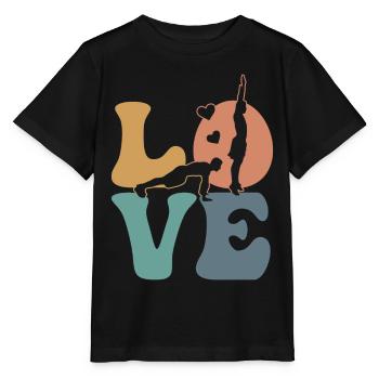Burpees Workout Gym - T-shirt bio MINI CREATOR Stanley/Stella Enfant - noir - Devant - Mikhail (115cm)