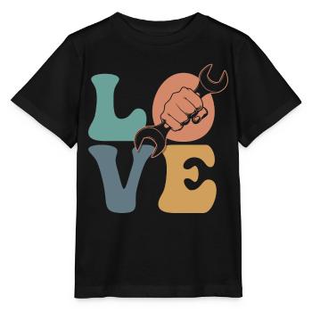 Automechaniker Automechanikerin Automechaniker - Stanley/Stella Kinder T-Shirt MINI CREATOR  - Schwarz - Vorne - Mikhail (115cm)