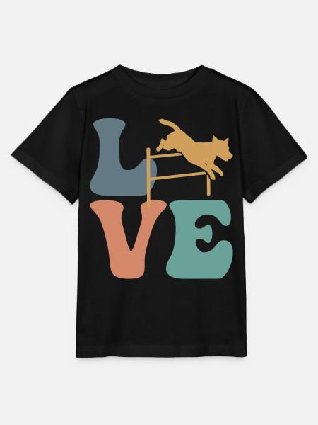 Hund Agility Hundetrainer - Stanley/Stella Kinder T-Shirt MINI CREATOR  - Schwarz