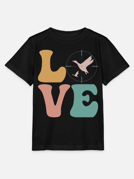 Entenjäger Entenjagd - Stanley/Stella Kinder T-Shirt MINI CREATOR - Schwarz