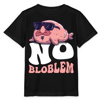 Groovy Blobfish - T-shirt bio MINI CREATOR Stanley/Stella Enfant - noir - Devant - Mikhail (115cm)