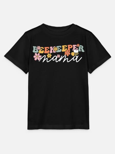 Groovy Imkerei Mama - Stanley/Stella Kinder T-Shirt MINI CREATOR - Schwarz