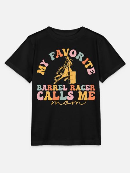 Groovy Barrel Racing - Stanley/Stella Kinder T-Shirt MINI CREATOR  - Schwarz