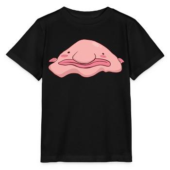 Kawaii Squishy Kawaii Blobfish - Stanley/Stella MINI CREATOR Kids’ T-Shirt - black - Front - Mikhail (115cm)