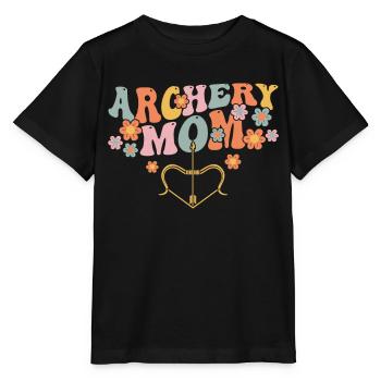 Groovy Archer - T-shirt bio MINI CREATOR Stanley/Stella Enfant - noir - Devant - Mikhail (115cm)