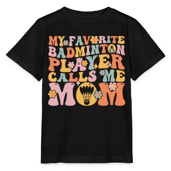 Joueur groovy - T-shirt bio MINI CREATOR Stanley/Stella Enfant - noir - Devant - Mikhail (115cm)