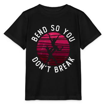Dance Moves Bend So You Don't Break Breakdancing - Stanley/Stella MINI CREATOR Kids’ T-Shirt - black - Front - Mikhail (115cm)