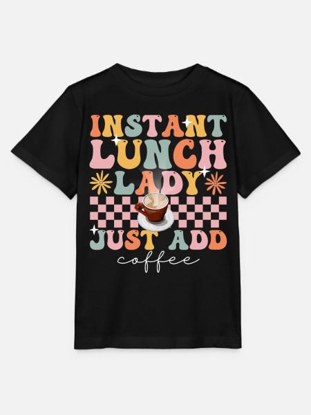 Groovy Cafeteria-Arbeiter - Stanley/Stella Kinder T-Shirt MINI CREATOR  - Schwarz