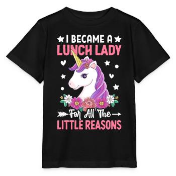 Cafeteria-Besatzung - Stanley/Stella Kinder T-Shirt MINI CREATOR  - Schwarz - Vorne - Mikhail (115cm)