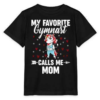 Roue de charrette de gymnastique - T-shirt bio MINI CREATOR Stanley/Stella Enfant - noir - Devant - Mikhail (115cm)