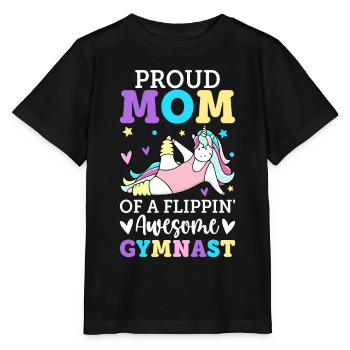 Gymnastique Roue De Charrette Fille - T-shirt bio MINI CREATOR Stanley/Stella Enfant - noir - Devant - Mikhail (115cm)