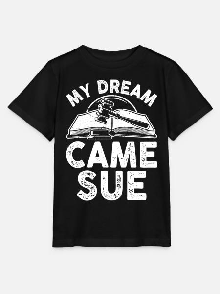 Funny Law Student Law School Future Juris - Stanley/Stella MINI CREATOR Kids’ T-Shirt - black
