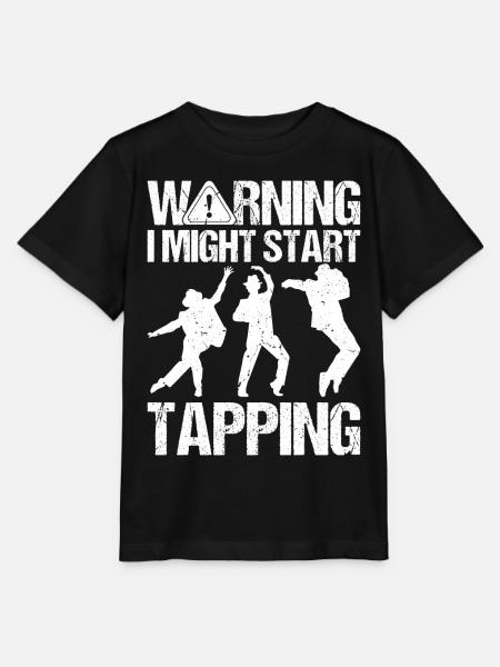 Lustiger Stepptanz Stepptänzer - Stanley/Stella Kinder T-Shirt MINI CREATOR  - Schwarz