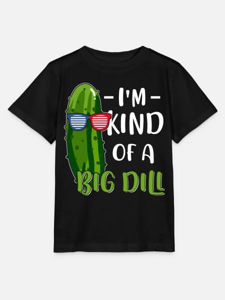 Vegane Vegetarische Essiggurke - Stanley/Stella Kinder T-Shirt MINI CREATOR - Schwarz