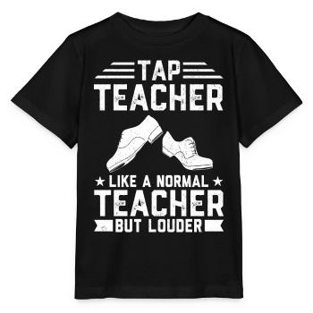 Tap Dance Tap Dancer - Stanley/Stella MINI CREATOR Kids’ T-Shirt - black - Front - Mikhail (115cm)