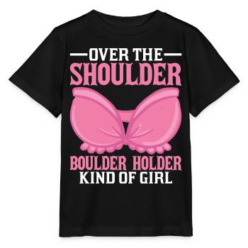 Southern Slang Rock Climbing Girl Country - Stanley/Stella Kinder T-Shirt MINI CREATOR  - Schwarz - Vorne - Mikhail (115cm)