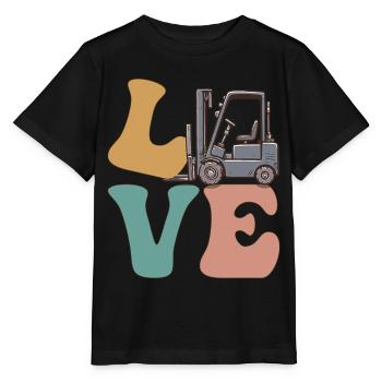 Forklift Driver Forklift Driver - Stanley/Stella MINI CREATOR Kids’ T-Shirt - black - Front - Mikhail (115cm)