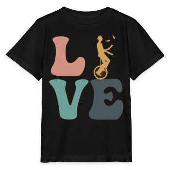 Jonglieren Jongleur Zirkus - Stanley/Stella Kinder T-Shirt MINI CREATOR  - Schwarz - Vorne - Mikhail (115cm)
