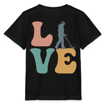 Metal Detection Metal Detector - Stanley/Stella MINI CREATOR Kids’ T-Shirt - black - Front - Mikhail (115cm)