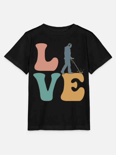 Metalldetektion Metalldetektor - Stanley/Stella Kinder T-Shirt MINI CREATOR  - Schwarz