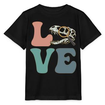 Paléontologue Paléontologie Fossile Dinosaure - T-shirt bio MINI CREATOR Stanley/Stella Enfant - noir - Devant - Mikhail (115cm)