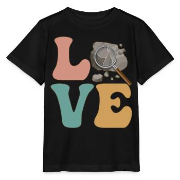 Rock Hunter, Rock Hunting, Geologist, Geology - Stanley/Stella MINI CREATOR Kids’ T-Shirt - black - Front - Mikhail (115cm)