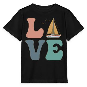 Voilier Voilier Voilier Voilier Voilier - T-shirt bio MINI CREATOR Stanley/Stella Enfant - noir - Devant - Mikhail (115cm)