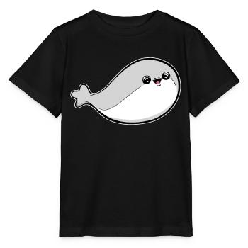 Sacabambaspis Fish Meme - Stanley/Stella MINI CREATOR Kids’ T-Shirt - black - Front - Mikhail (115cm)