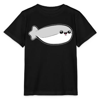Sacabambaspis Fish Meme - Stanley/Stella MINI CREATOR Kids’ T-Shirt - black - Front - Mikhail (115cm)