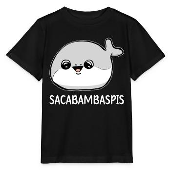 Sacabambaspis Fish Meme - Stanley/Stella MINI CREATOR Kids’ T-Shirt - black - Front - Mikhail (115cm)
