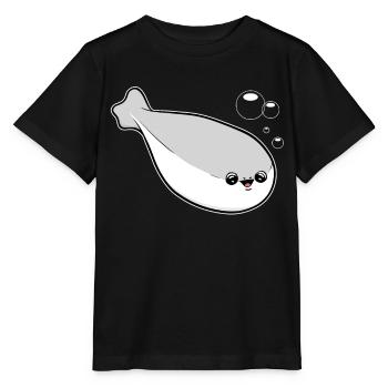 Sacabambaspis Fish Meme - Stanley/Stella MINI CREATOR Kids’ T-Shirt - black - Front - Mikhail (115cm)