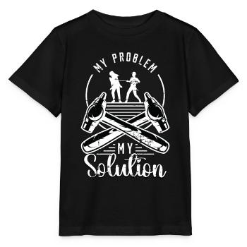 Sheet Metal Worker My Problem My Pictogram Mom Dad - Stanley/Stella MINI CREATOR Kids’ T-Shirt - black - Front - Mikhail (115cm)