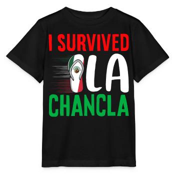 Hispanique Latino-Américain Mexicain - T-shirt bio MINI CREATOR Stanley/Stella Enfant - noir - Devant - Mikhail (115cm)